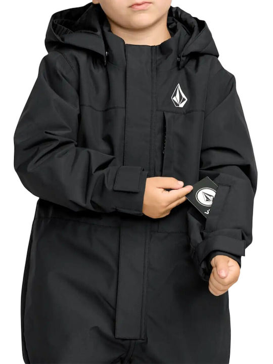 Volcom II0452600-BLK Salopetă de schi și snowboard pentru copii Ski & Snowboard Negru