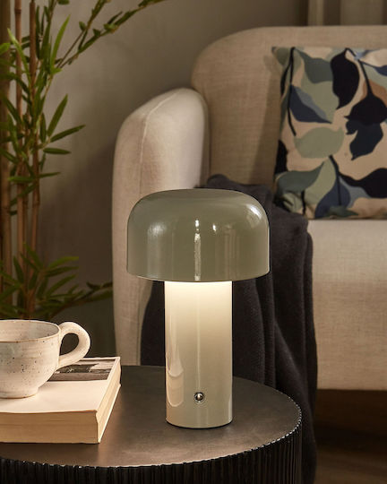 Beliani Dekorative Lampe Gray