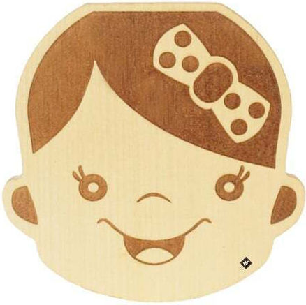 Velve Memory Box made of Wood for Girl