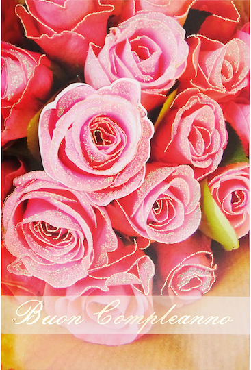 Carduri De Salutare Cu Flori 3D Diverse Modele Detalii Embosate Sclipici Auriu Pe Exteriorul Cardului 11.5 X 17 Cm 12 Bucăți Display