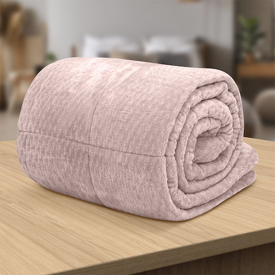 Lino Home Bettbezug Einzelbett 160x220cm Lofti Lila