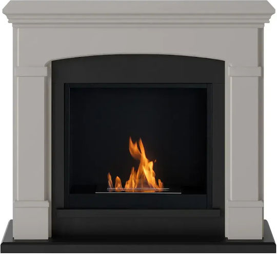 Tagu Indoor Floor Bioethanol Fireplace Beige