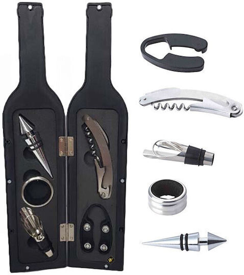 Men's Gift Set Vlv Elegant Bottle-Shaped Box 5 Wine Accessories Wallet Bottega Pinot Doc Wine