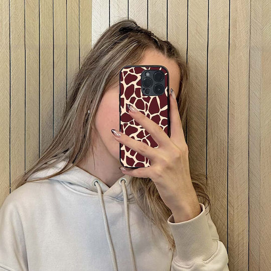 Husă Sonique Animal Print Series Vivo Y74s Vivo Y76 5G Girafă 03