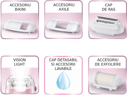 Rowenta Silence Soft Epilator Machine Epilator for Body & Bikini EP5640D1