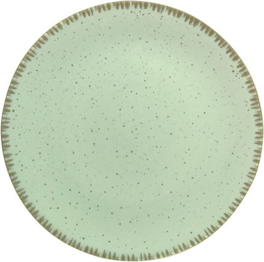 Dot Farfurie joasă din Porțelan Verde 27cm 6buc