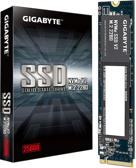 Gigabyte V2 SSD 256GB τύπου M.2 με σύνδεση PCI Express 3.0