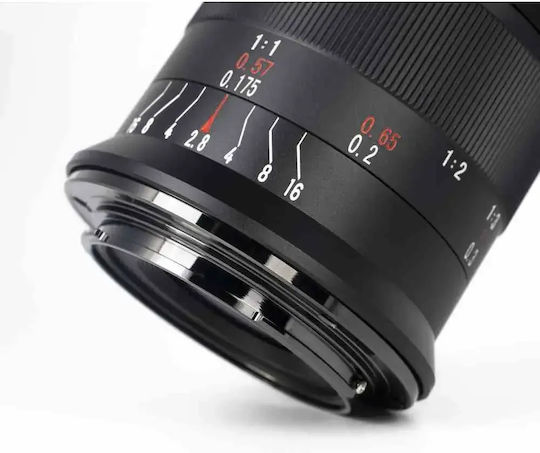 7artisans Crop Φωτογραφικός Φακός Photoelectric 60mm f/2.8 Mark II Telephoto / Macro για Sony E Mount Μαύρος