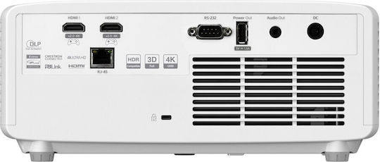Optoma UHZ35 3D Projector DLP (DMD) 4K Ultra HD Laser with Built-in Speakers White