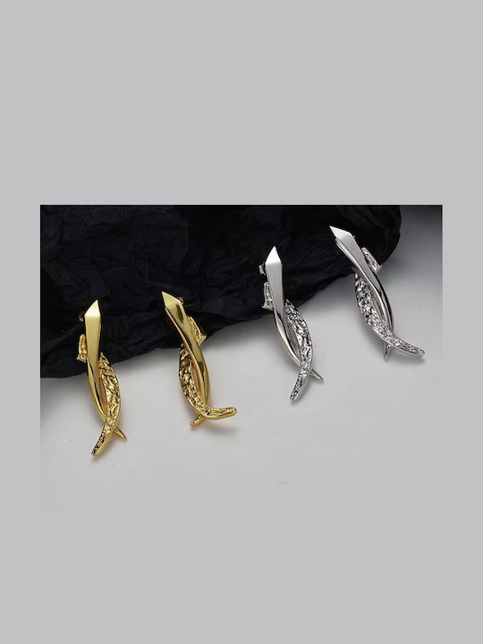 Gold Plated Silver Earrings