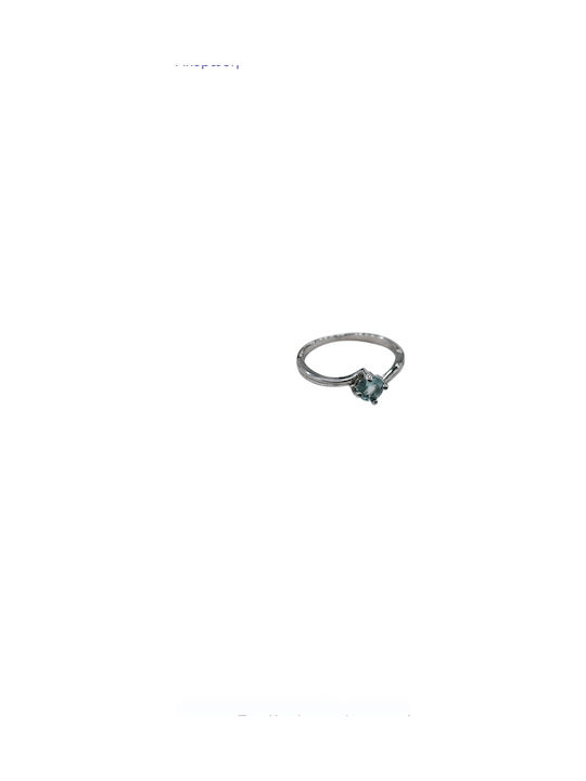 Γυναικείο Δαχτυλίδι Ασημένιο Ζιργκον Silver 925 Γυναικείο Δαχτυλίδι Ασημένιο Ζιργκον Silver 925