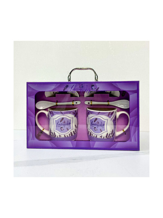 Velve Cană Ceramică Violet 300ml