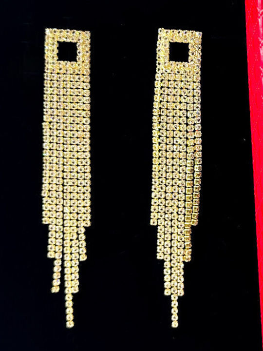 Velve Earrings with Stones