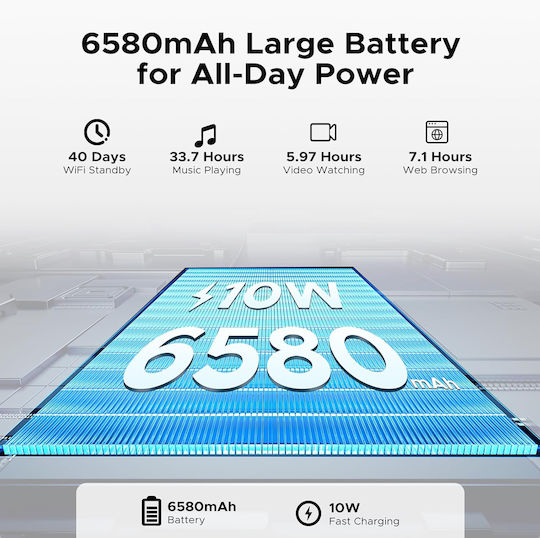 Doogee Tab A9 10.1" (3GB/64GB) Γκρι