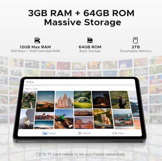 Doogee Tab A9 10.1Zoll (3GB/64GB) Schwarz