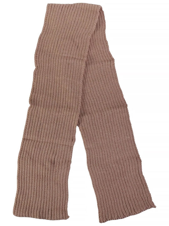 Kinder Mütze Set Gestrickt Braun
