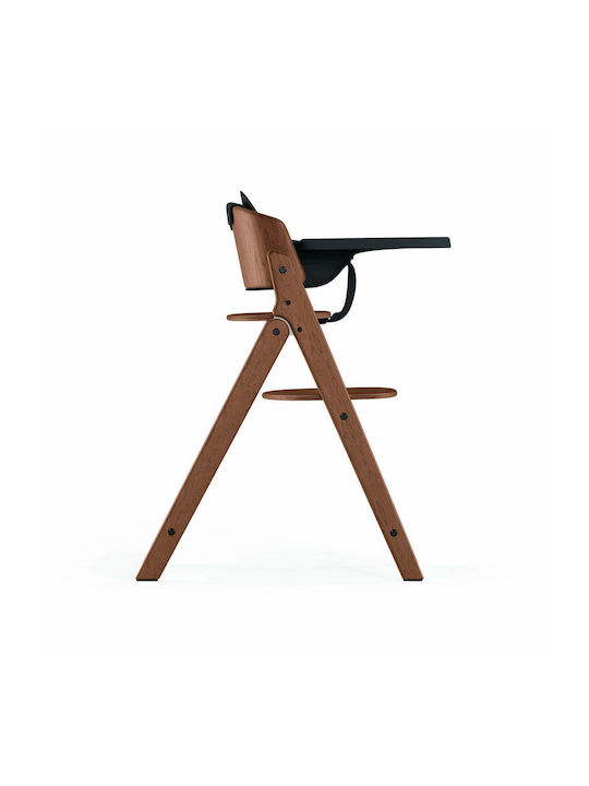 Cybex Click & Fold Αναδιπλούμενο Καρεκλάκι Φαγητού 3 in 1 με Ρυθμιζόμενο Ύψος All Natural Dark