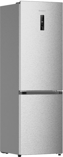 Morris Combină frigorifică 346lt Total NoFrost Î195xL60xA65.8cm. Inox T73344DBN