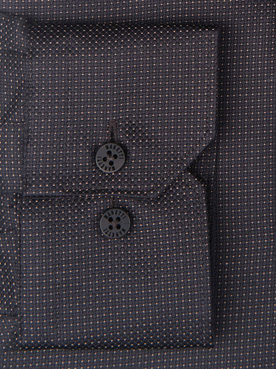 Long Sleeve Brown Shirt