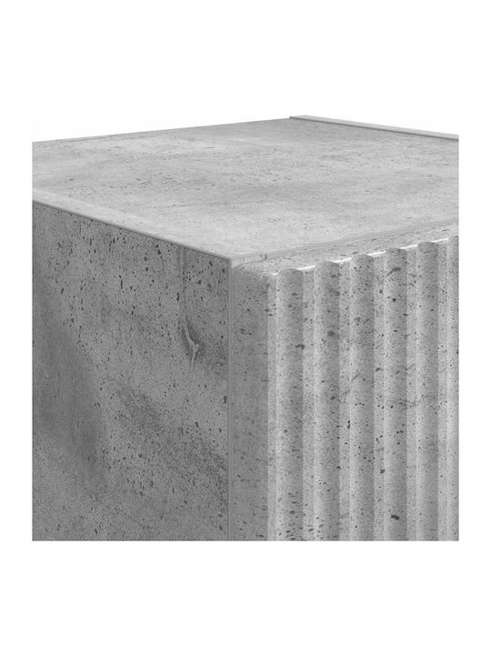 Wand Wohnzimmer Schrank aus Spanplatte Beton 30x31x60cm