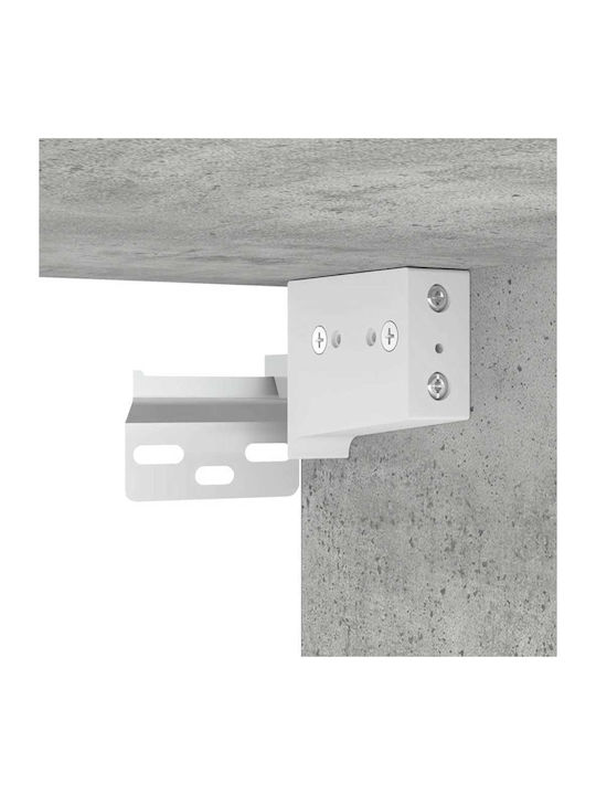 Wand Wohnzimmer Schrank aus Spanplatte Beton 30x31x40cm