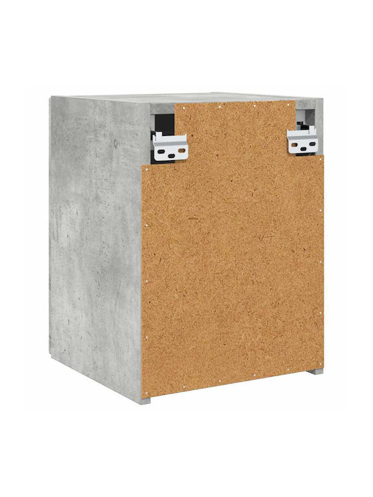 Wand Wohnzimmer Schrank aus Spanplatte Beton 30x31x40cm