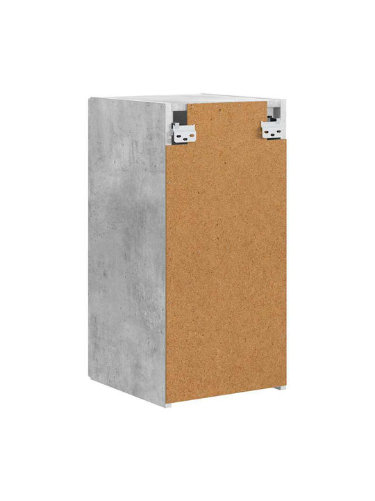 Wand Wohnzimmer Schrank aus Spanplatte Beton 30x31x60cm