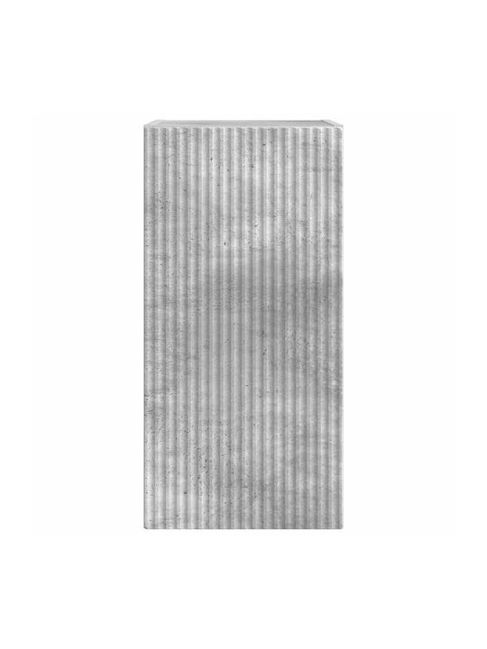 Wand Wohnzimmer Schrank aus Spanplatte Beton 30x31x60cm