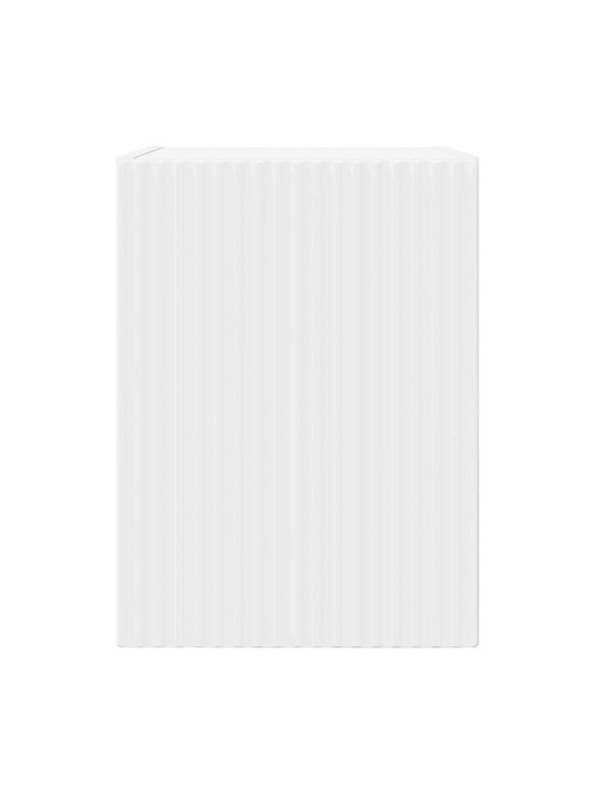 Wand Wohnzimmer Schrank aus Spanplatte Weiß 30x31x40cm