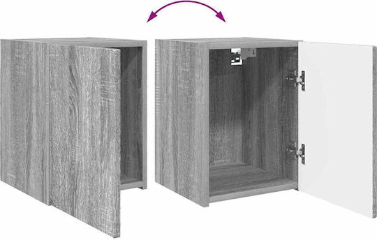 Dulap Pandantiv pentru Sufragerie din Placă din Lemn Agregat Gri Sonoma 30x31x40cm