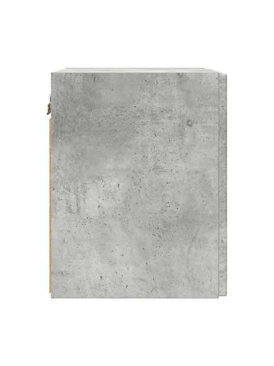 Wand Wohnzimmer Schrank aus Spanplatte Beton 30x31x40cm