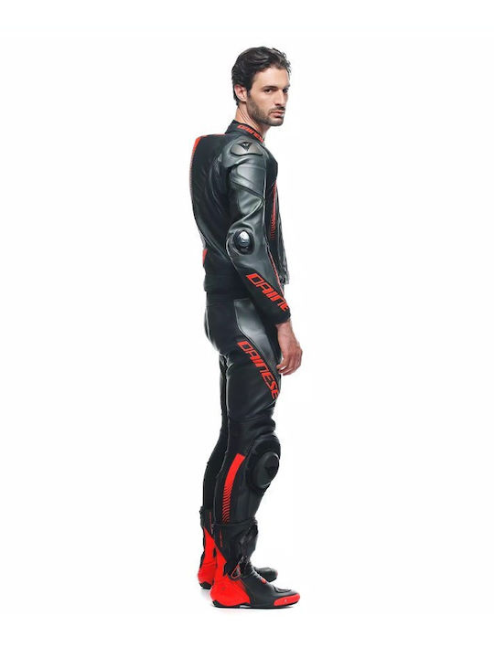 Dainese Laguna Seca 5 Мъжки Кожен мотоциклетен костюм Черен