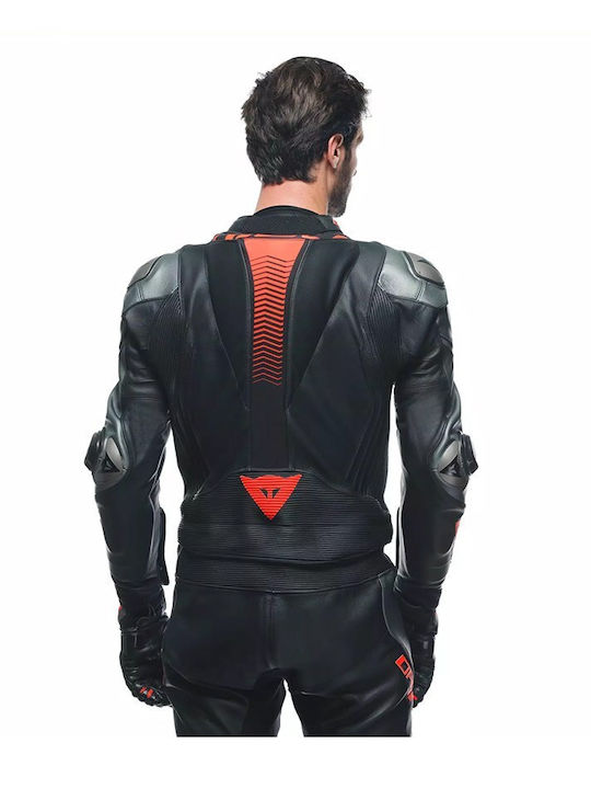 Dainese Laguna Seca 5 Мъжки Кожен мотоциклетен костюм Черен