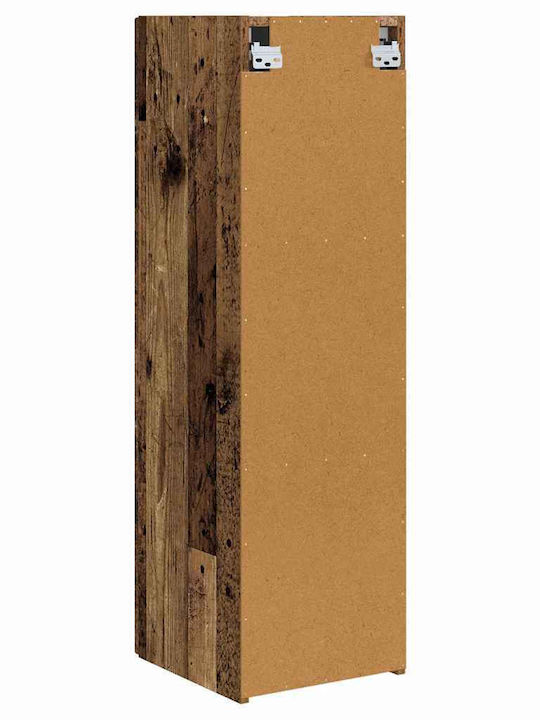 Living Room TV Unit Old Wood L30xW31xH100cm