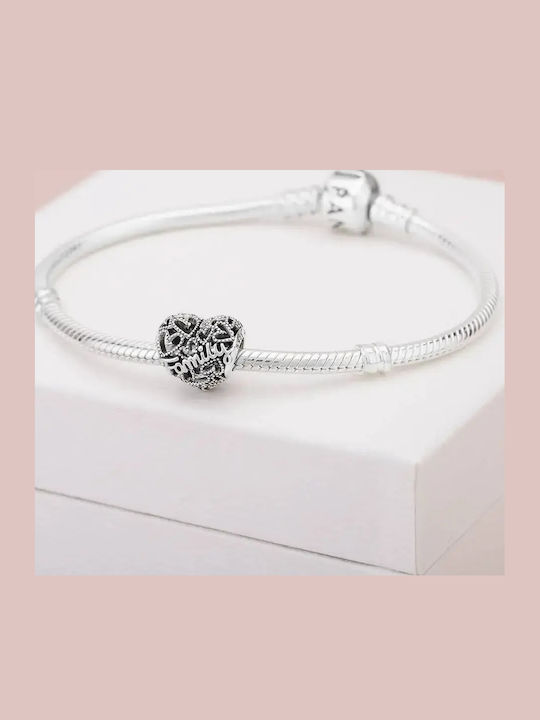 Pandora Family Herz Charm Herz aus Silber