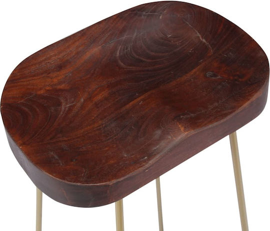 Stool Bar Wooden Gavin Brown 2pcs 46x38x52cm