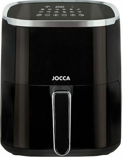 Q-max Single Hot Air Fryer 5lt Μαύρο