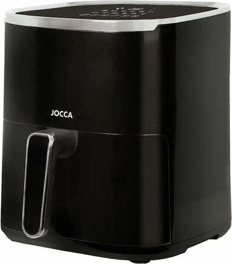 Q-max Single Hot Air Fryer 5lt Μαύρο