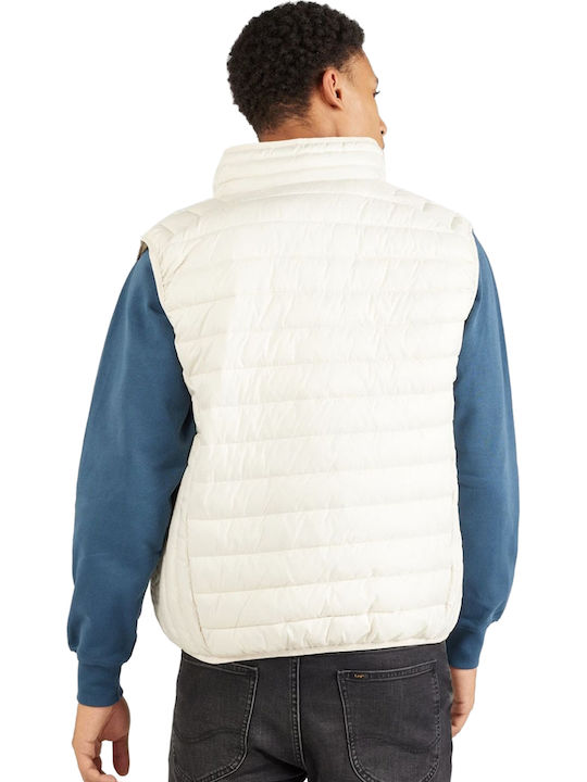 Bardy Sleeveless Athletic Jacket Ecru