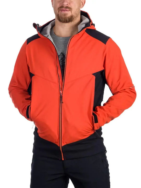 Hybrid Jacket Red, Black