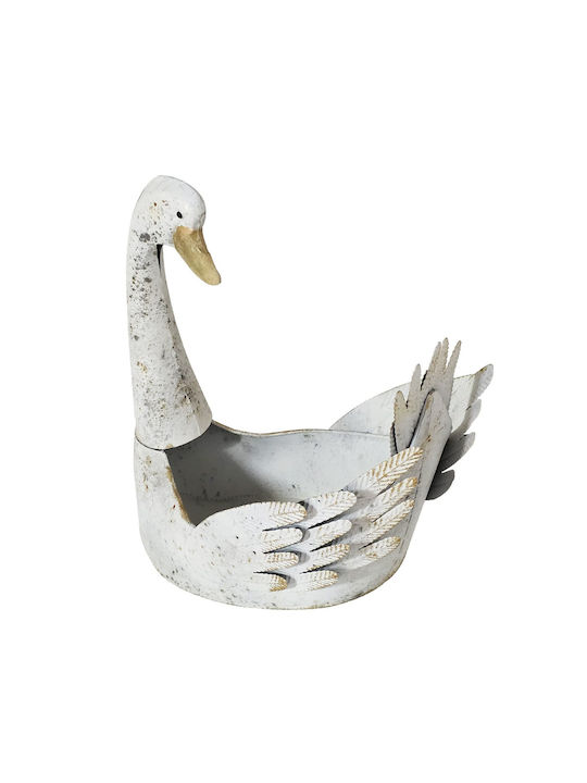 Artekko Decorative Duck made of Metal 44x28x41cm 1pcs