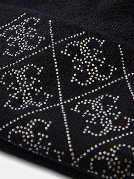 Beanie Beanie Knitted in Black color