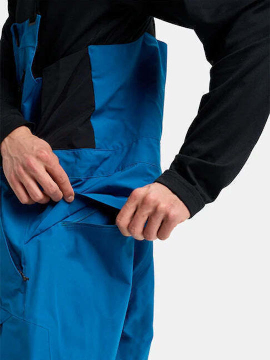 Burton Ak Cyclic Gore-tex 2l 2206014EVVRG Men's Dungarees for Ski & Snowboard Blue