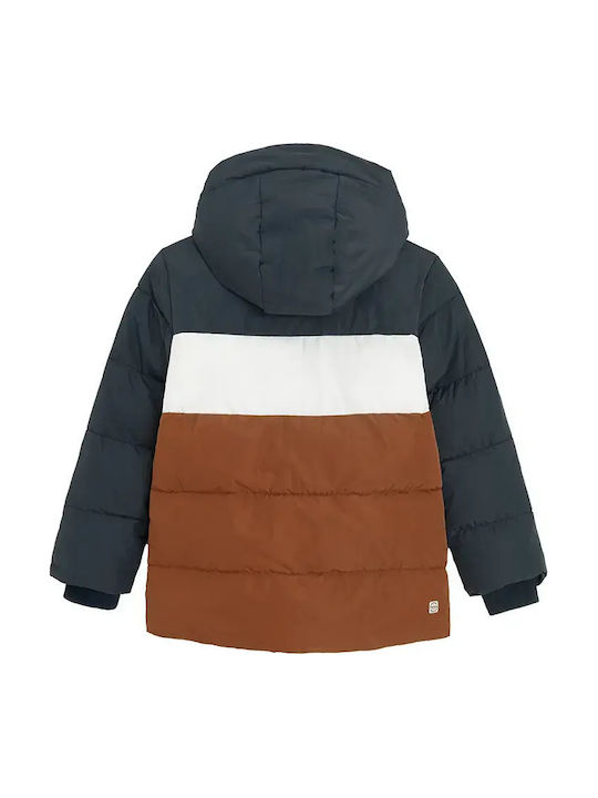 Kids Casual Jacket with Hood Multicolour