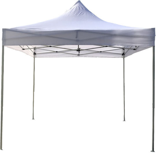 Epiplo-Fos Κάλυμμα για Κιόσκι Λευκό με Επίστρωση PVC 3x3m