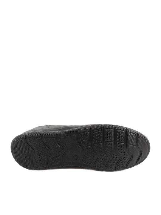 Roberto Rossi Leder Herren Freizeitschuhe Schwarz