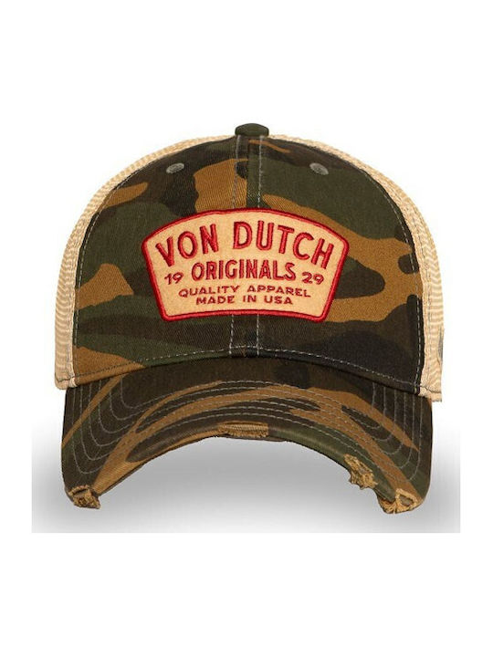 Von Dutch Mac Cap Camo Hat