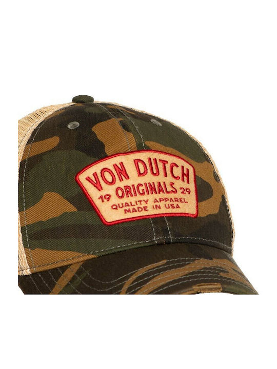 Von Dutch Mac Cap Camo Hat
