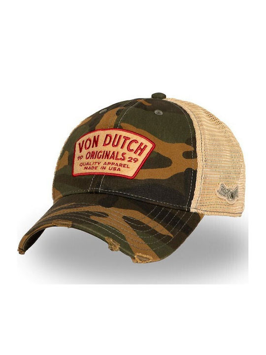 Von Dutch Mac Cap Camo Hat