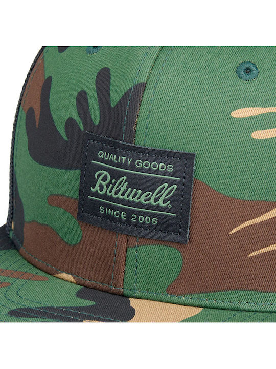 Biltwell Woodland Trucker Cap Camo